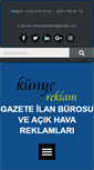 Mobile Screenshot of kunyereklam.com